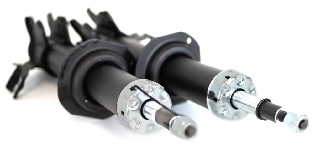 A pair of GT Automotive shock absorbers